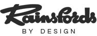 Rainsfords By Design | Interior Design and Decoration, Blinds, Awnings, Curtains, Shutters and Security Doors Logo